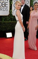 MARGOT ROBBIE at 71st Annual Golden Globe Awards