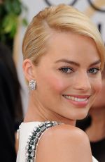 MARGOT ROBBIE at 71st Annual Golden Globe Awards