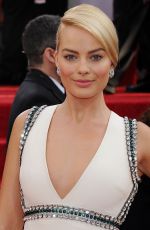 MARGOT ROBBIE at 71st Annual Golden Globe Awards