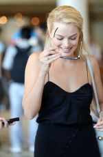 MARGOT ROBBIE at Brisbane International Airport