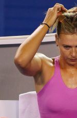 MARIA SHARAPOVA at Practice Session in Melbourne
