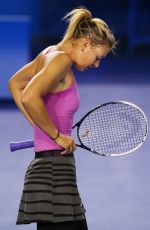 MARIA SHARAPOVA at Practice Session in Melbourne