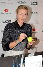 MARIA SHARAPOVA Promotes Sugarpova in Paris