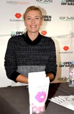 MARIA SHARAPOVA Promotes Sugarpova in Paris