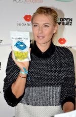 MARIA SHARAPOVA Promotes Sugarpova in Paris