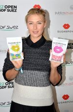 MARIA SHARAPOVA Promotes Sugarpova in Paris