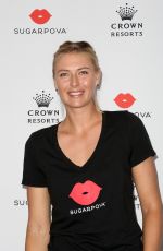 MARIA SHARAPOVA - Tennis Livesite at Crown in Melbourne
