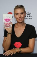 MARIA SHARAPOVA - Tennis Livesite at Crown in Melbourne