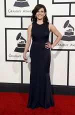 MARTINA MCBRIDE at 2014 Grammy Awards in Los Angeles