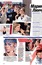MARYNA LINCHUK in Allure Magazine, Russia February 2014 Issue