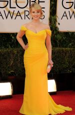 MELISSA RAUCH at 71st Annual Golden Globe Awards