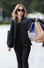 MENA SUVARI Out Shopping in Beverly Hills