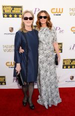 MERYL STREE and JULIA ROBERTS at Critic’s Choice Awards in Santa Monica