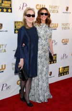 MERYL STREE and JULIA ROBERTS at Critic’s Choice Awards in Santa Monica