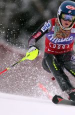 MIKAELA SHIFFRIN at Audi FIS Wworld Cup Women