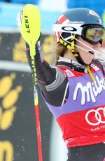 MIKAELA SHIFFRIN at Audi FIS Wworld Cup Women