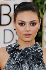 MILA KUNIS at 71st Annual Golden Globe Awards