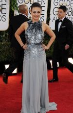 MILA KUNIS at 71st Annual Golden Globe Awards