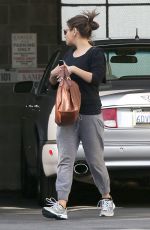 MILA KUNIS Out and About in Los Angeles