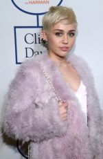 MILEY CYRUS at 2014 Pre-Grammy Gala in Beverly Hills