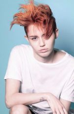 MILEY CYRUS in Love Magazine, February 2014 Issue
