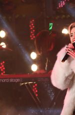 MILEY CYRUS Performs at Dick Clark’s New Year’s Rockin’ Eve with Ryan Seacrest in Los Angeles