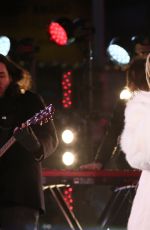 MILEY CYRUS Performs at Dick Clark’s New Year’s Rockin’ Eve with Ryan Seacrest in Los Angeles