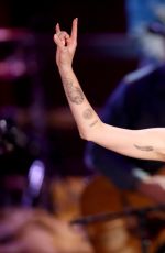 MILEY CYRUS Perofrms at MTV Unplugged in Hollywood