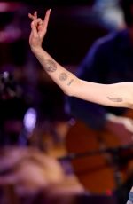 MILEY CYRUS Perofrms at MTV Unplugged in Hollywood