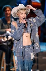 MILEY CYRUS Perofrms at MTV Unplugged in Hollywood