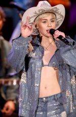 MILEY CYRUS Perofrms at MTV Unplugged in Hollywood