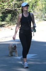 MINKA KELLY in Tights Out and About in Beverly Hills