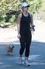 MINKA KELLY in Tights Out and About in Beverly Hills