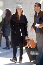 MINKA KELLY Out and About in Soho