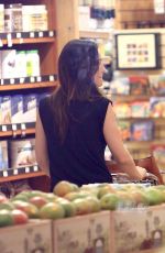 MINKA KELLY Shopping at Whole Foods in Beverly Hills