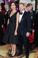 MINNIE DRIVER at 71st Annual Golden Globe Awards