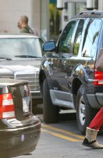 MINNIE DRIVER Out and About in Los Angeles