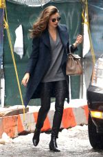 MIRANDA KERR Arrives ato Orlando Bloom
