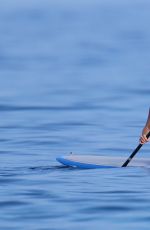 Miss Australia KYARA COAKES in Bikini Paddling in Hawaii