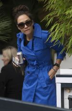 MYLEENE KLASS Leaving ITV Studios in London