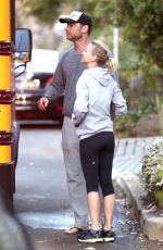 NAOMI WATTS Sends the Boys off to School