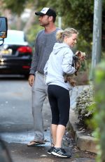 NAOMI WATTS Sends the Boys off to School