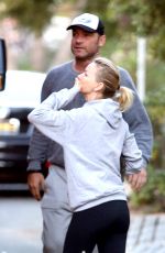 NAOMI WATTS Sends the Boys off to School