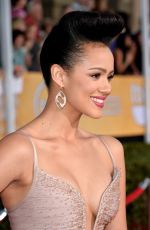 NATHALIE EMMANUEL at 2014 SAG Awards in Los Angeles