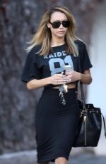 NAYA RIVERA Out and aBOUT in West Hollywood