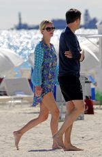 NICKY HILTON Out and About in South Beach