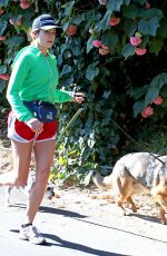 NIKKI REED Walking Her Dogs Out in Los Angeles