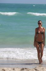 OLGA KENT and JULIA PEREIRA in Bikinis at a Beach in Miami