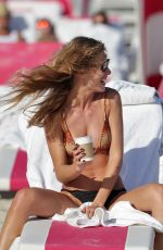 OLGA KENT in Bikini in Miami Beach