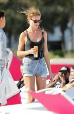 OLGA KENT in Bikini in Miami Beach